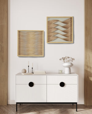 Wooden Weaving Abstracts